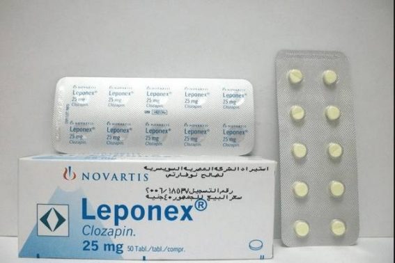 ليبونكس Leponex أقراص مضاد للذهان