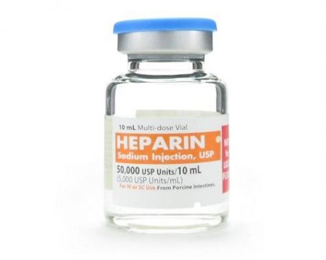 الهيبارين Heparin لمنع تجلط الدم