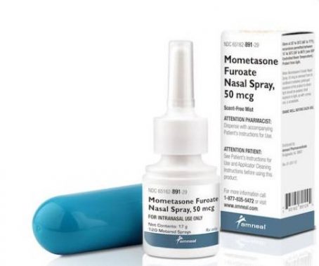 بخاخ الأنف موميتازون Mometasone nasal spray لعلاج الحساسية