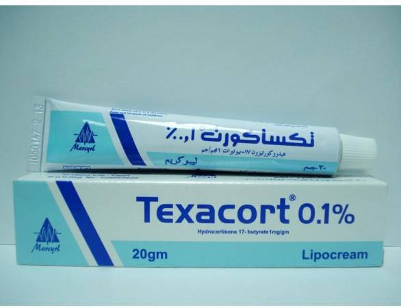 تكساكورت Texacort لعلاج الإكزيما والصدفية
