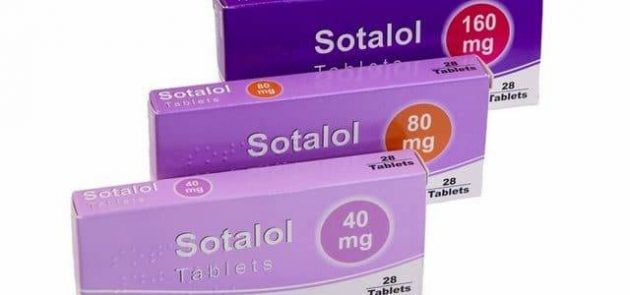 سوتالول Sotalol أقراص لعلاج سرعة ضربات القلب