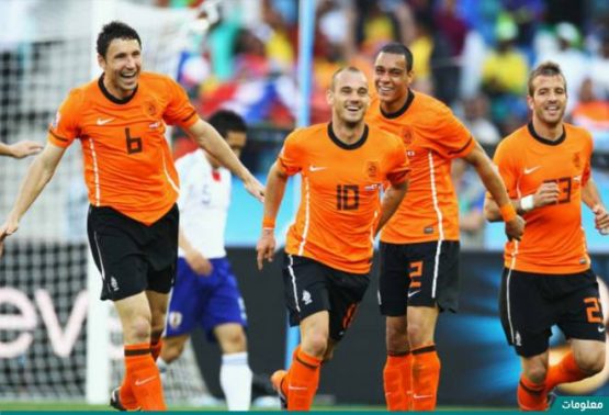 هولندا في كاس العالم 2010