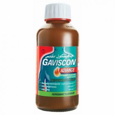 جافيسكون أدفانس Gaviscon Advance لعلاج الحموضة