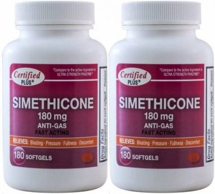 سيميثيكون Simethicone كبسولات لعلاج التقلصات