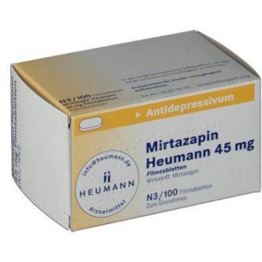 ميرتازابين Mirtazapine مهديء ومضاد للاكتئاب