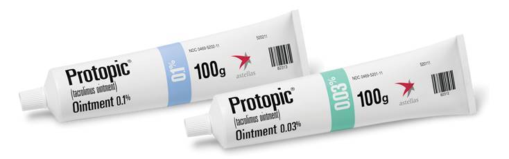 بروتوبيك Protopic كريم لعلاج التهابات الجلد الغير نمطي