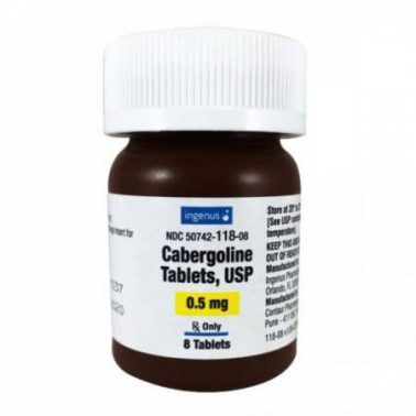 كابيرجولين Cabergoline لعلاج اضطرابات فرط برولاكتين الدم