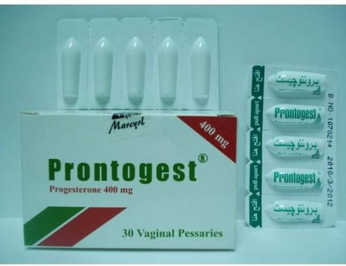 برونتوجيست Prontogest تحاميل لتثبيت الحمل