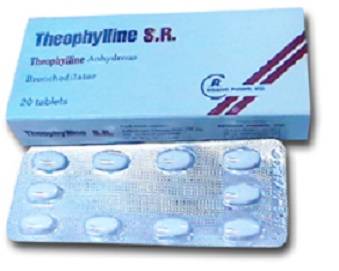 ثيوفيللين Theophylline لعلاج قصور الجهاز التنفسي