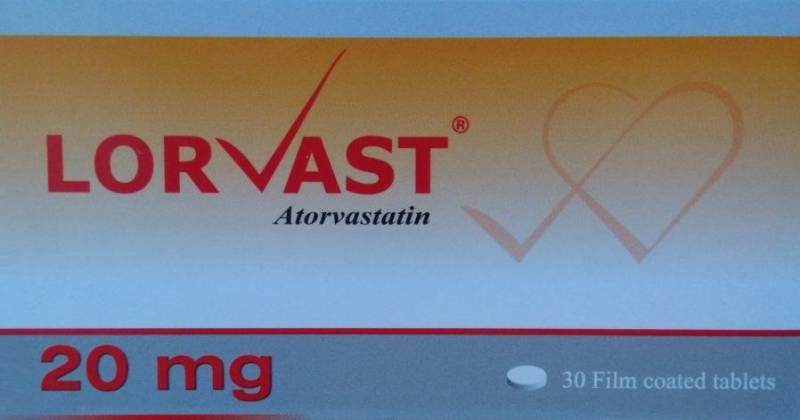 لورفاست Lorvast أقراص لعلاج ارتفاع الكولسترول