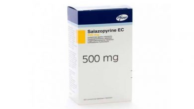 سالازوبيرين Salazopyrin لعلاج التهاب الأمعاء
