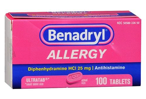 بينادريل Benadryl لعلاج الحساسية