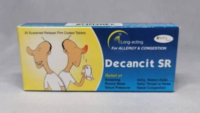 ديكانست Decancit SR أقراص لعلاج نزلات البرد