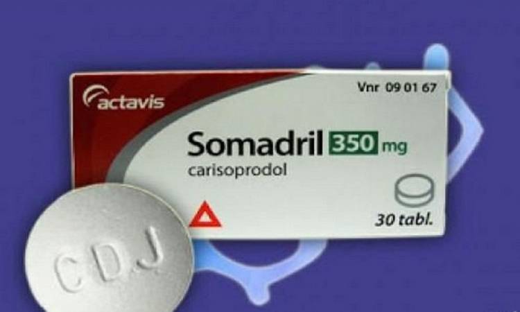 سومادريل Somadril أقراص لعلاج الشد العضلي