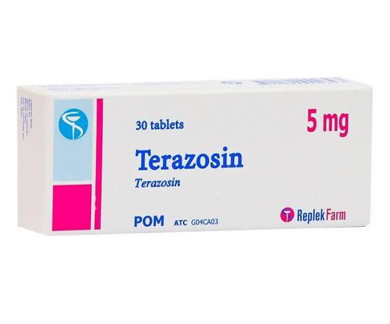 تيرازوسين Terazosin لعلاج تضخم البروستاتا الحميد