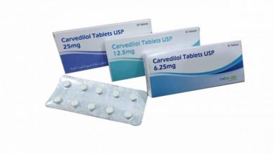 كارفيديلول Carvedilol لعلاج ارتفاع ضغط الدم