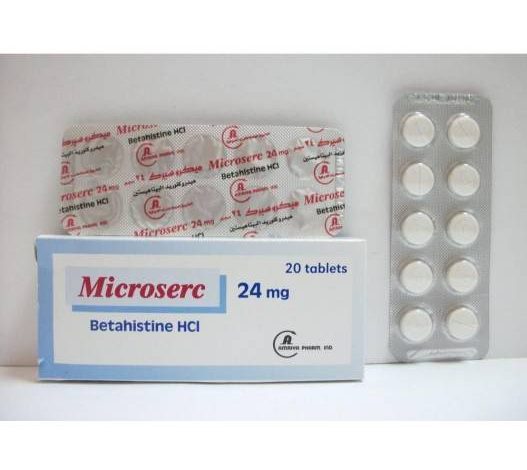 ميكروسيرك Microserc أقراص لعلاج الدوخة والدوار