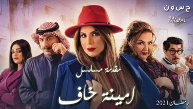 أبطال مسلسل أمينة حاف