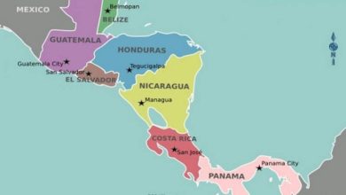 دول أمريكا الوسطى وعواصمها