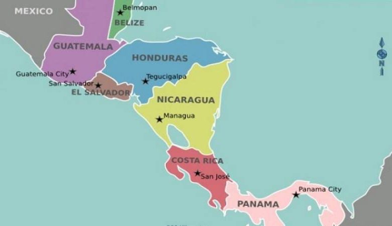 دول أمريكا الوسطى وعواصمها