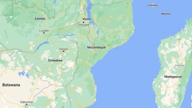 أين يقع مضيق موزمبيق